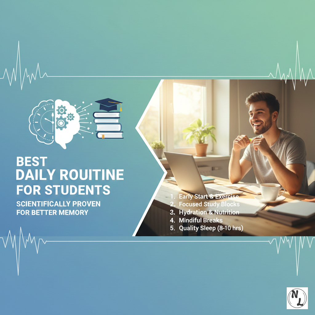 Best Daily Routine for Students (Scientifically Proven for Better Memory)