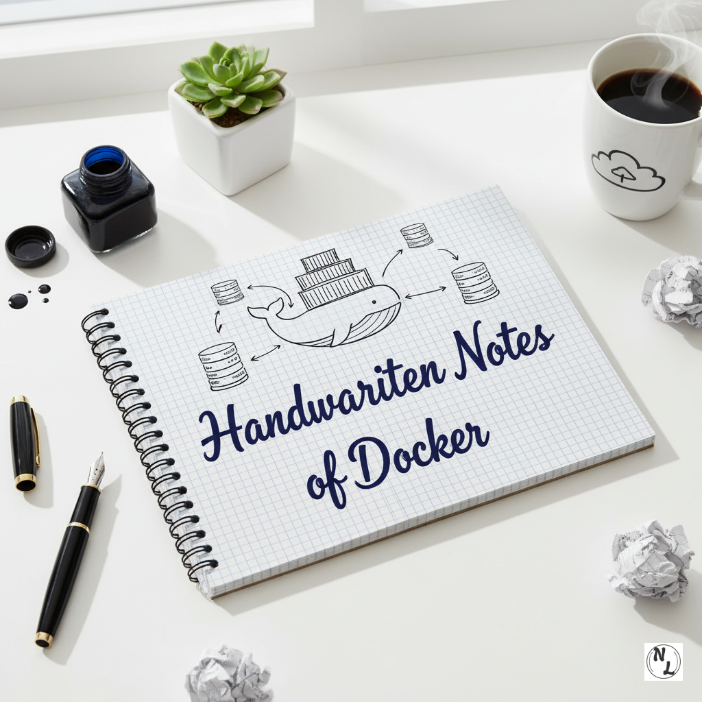 Docker Handwritten Notes PDF Download | Complete Docker Notes for Beginners