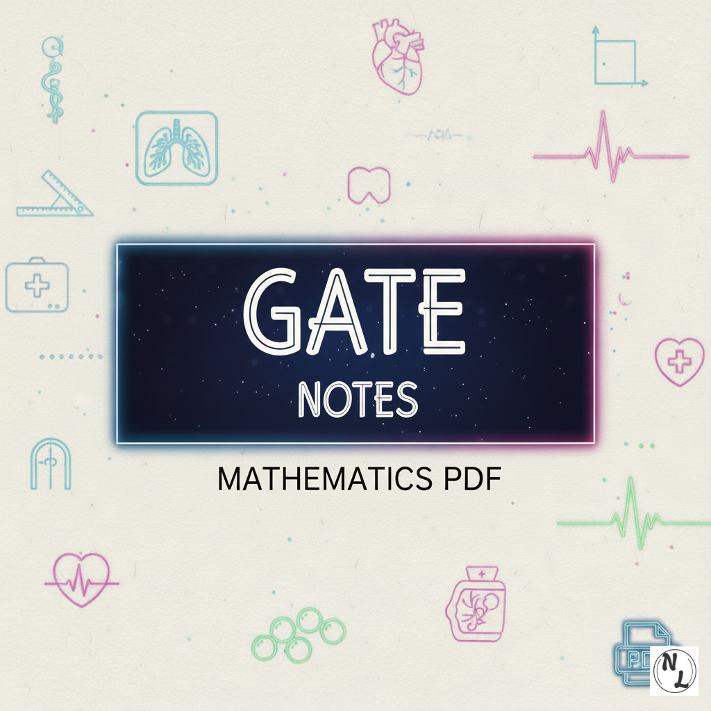 GATE Mathematics Notes PDF - Some Useful Theory (All Chapters) | Download Now note thumbnail