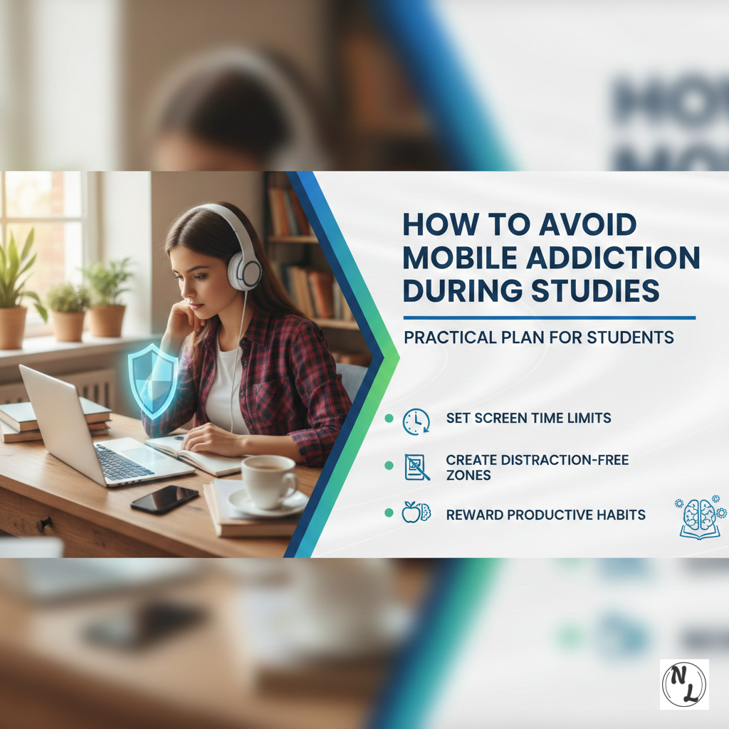 How to Avoid Mobile Addiction During Studies - Practical Plan for Students