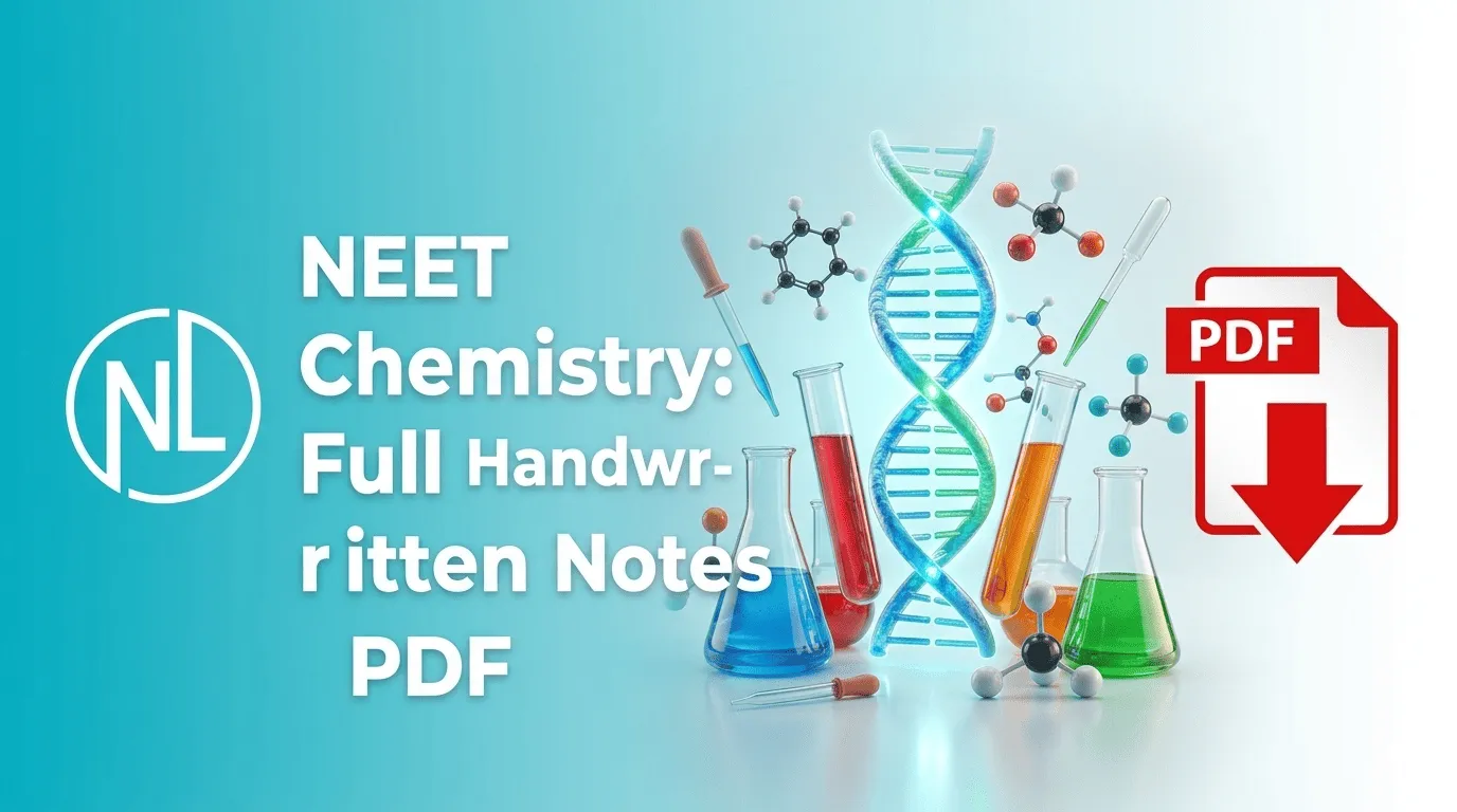 NEET Chemistry Notes PDF Free Download note thumbnail