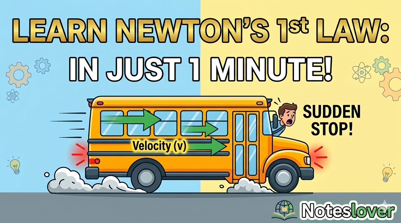 Thumbnail: Newton's First Law of Motion: The Law of Inertia Explained