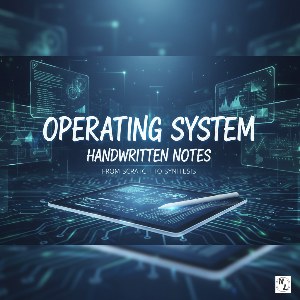 Operating System Handwritten Notes PDF Download | Complete OS Notes for Students note thumbnail