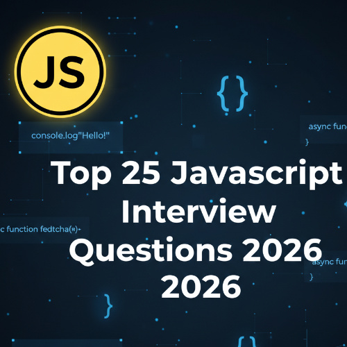 Thumbnail image for Top 25 JavaScript Interview Questions and Answers (2026) - Beginner to Advanced Guide