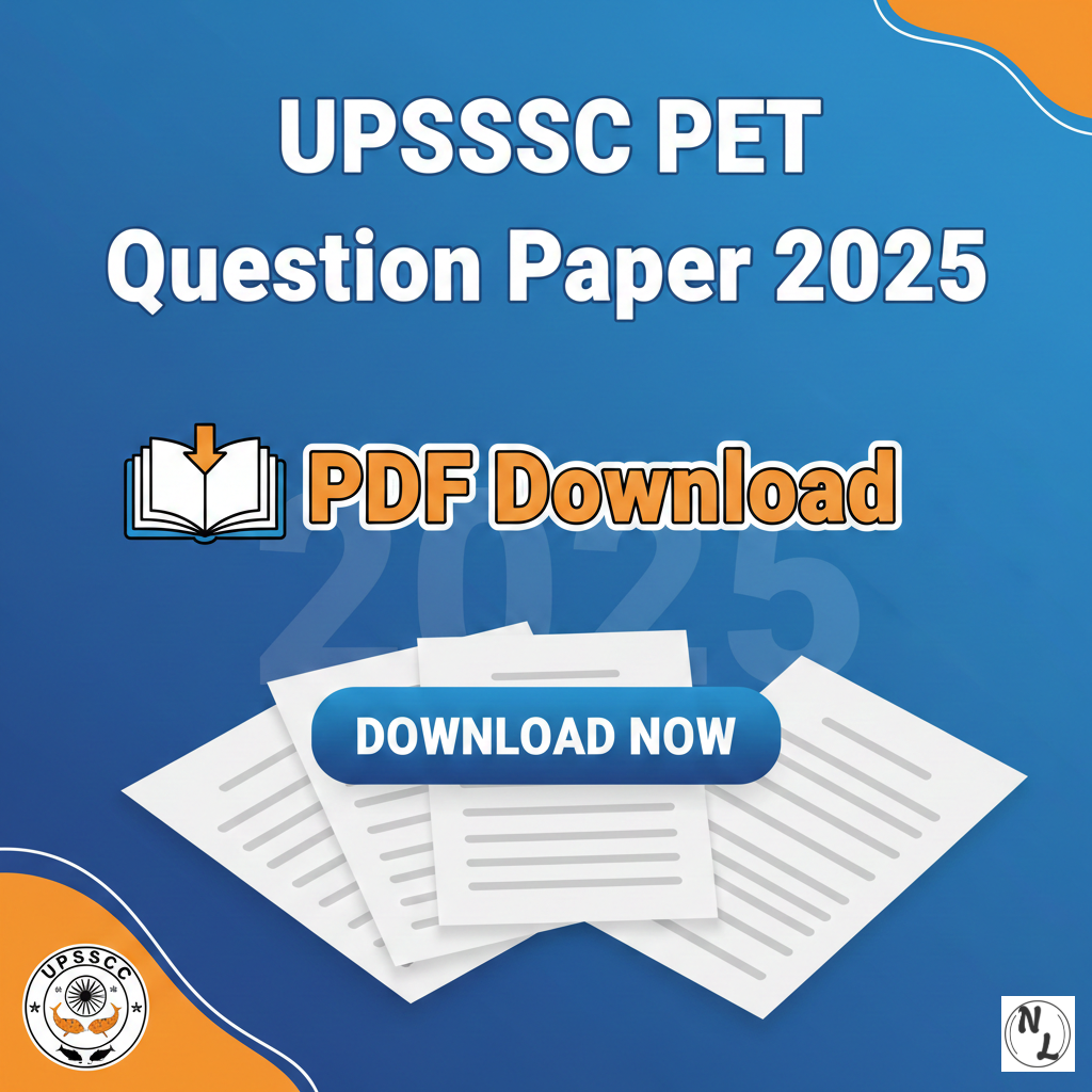 UPSSSC PET 2025 Model Paper PDF - Download Latest Practice Paper for Better Preparation (Free) note thumbnail